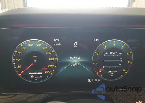 2019 Mercedes-Benz Amg Gt 63 S z USA, uszkodzony, nr VIN WDD7X8KB9KA001769